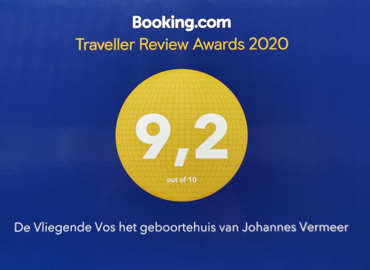 De Vliegende Vos Het Geboortehuis Van Johannes Vermeer Делфт Екстериор снимка